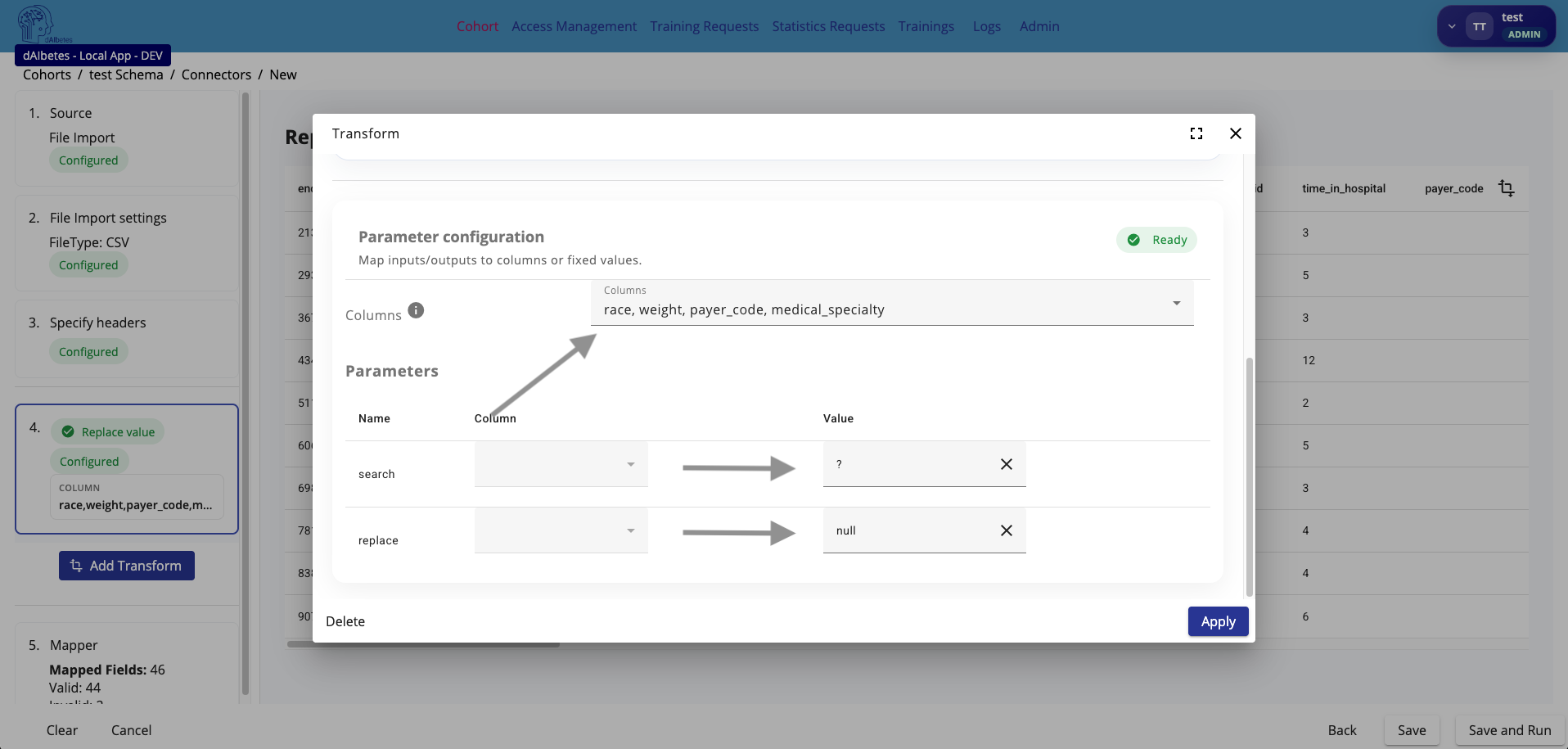 Configure transformer method