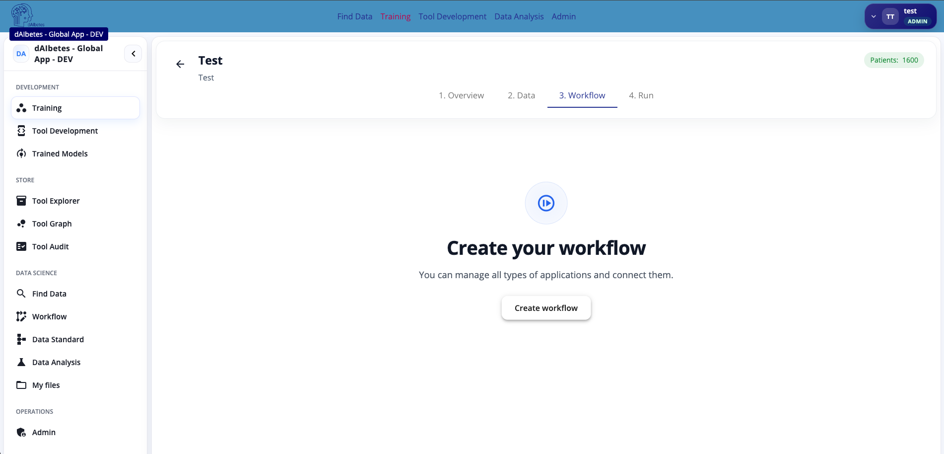 Create workflow Create workflow